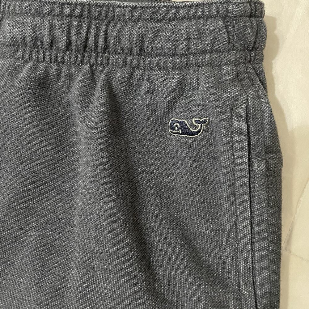 Vineyard Vines Shorts Men Size Medium Gray Dockside Knit 7" Gym Athleisure - Picture 3 of 9